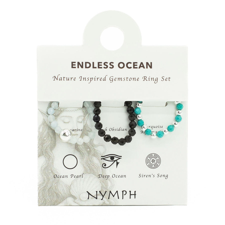 🌊 Set Anelli Spirito della Ninfa ✦ Endless Ocean