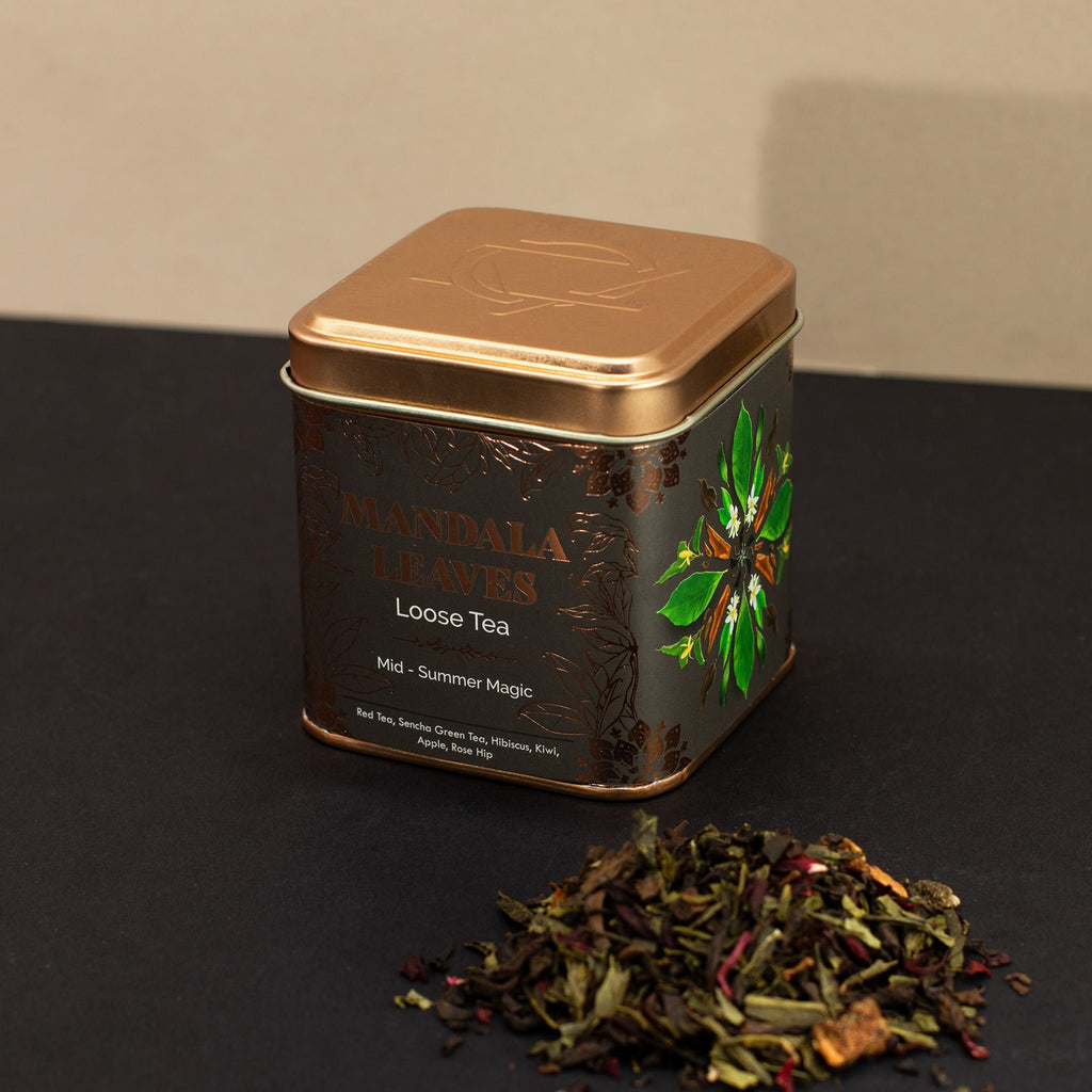MID-SUMMER MAGIC ✦ Tè Fruttato & Solare (Pu Erh + Sencha) 50g