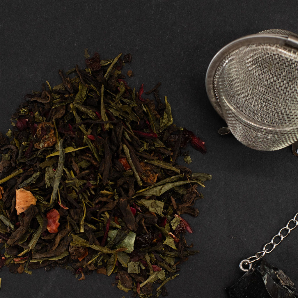 MID-SUMMER MAGIC ✦ Tè Fruttato & Solare (Pu Erh + Sencha) 50g