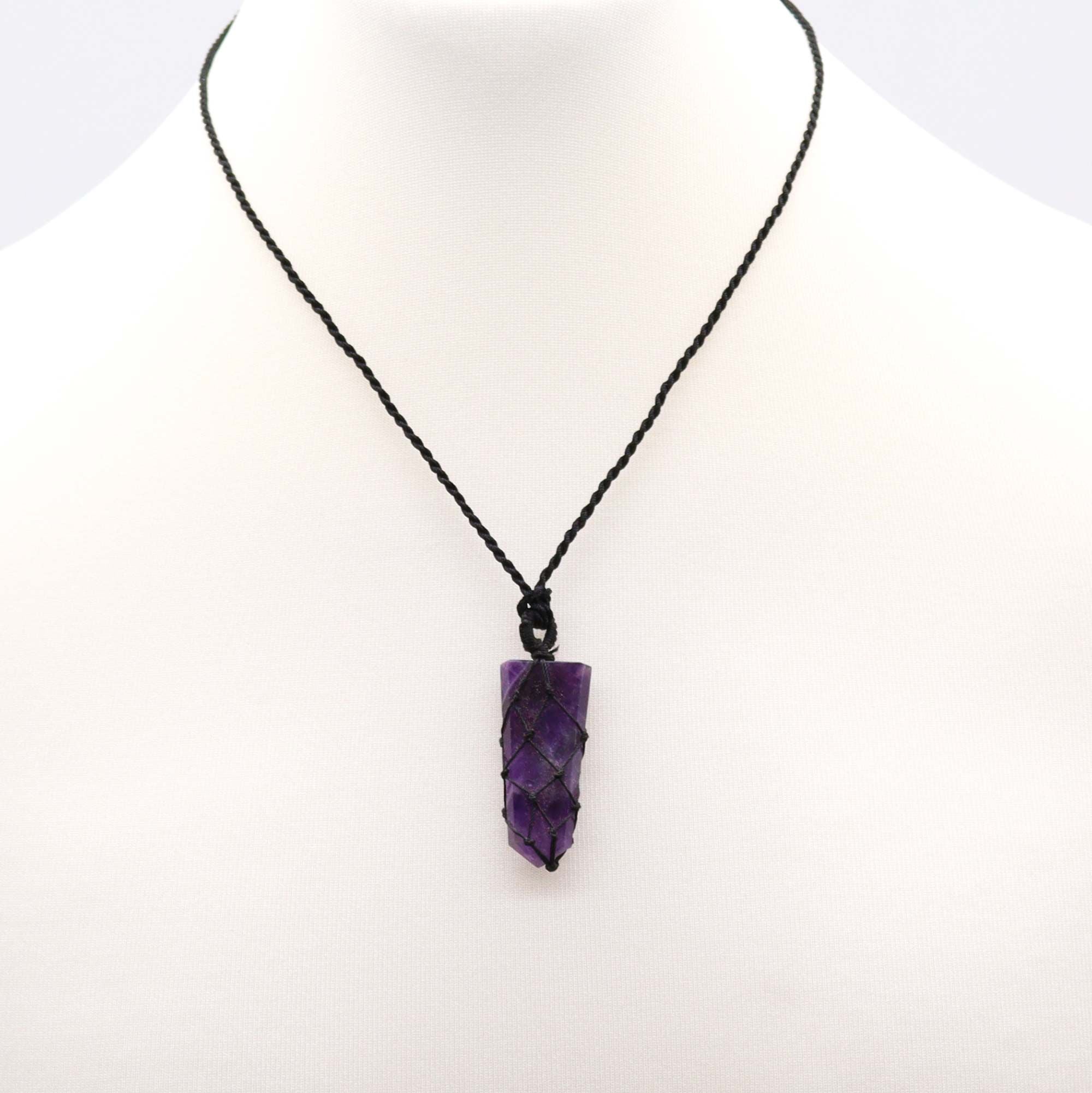 Collana della luna | Ametista legata 💜