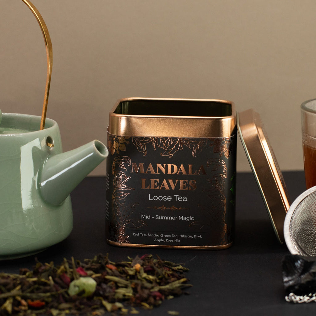 MID-SUMMER MAGIC ✦ Tè Fruttato & Solare (Pu Erh + Sencha) 50g