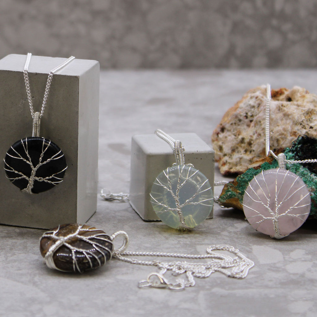 🌙 Collana Albero della Vita | Opalite