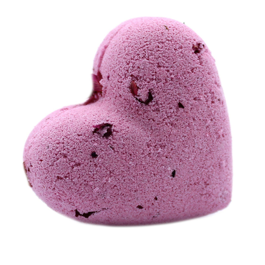 Bath Bomb Magica a Cuore – Ylang & Rosa 🌹