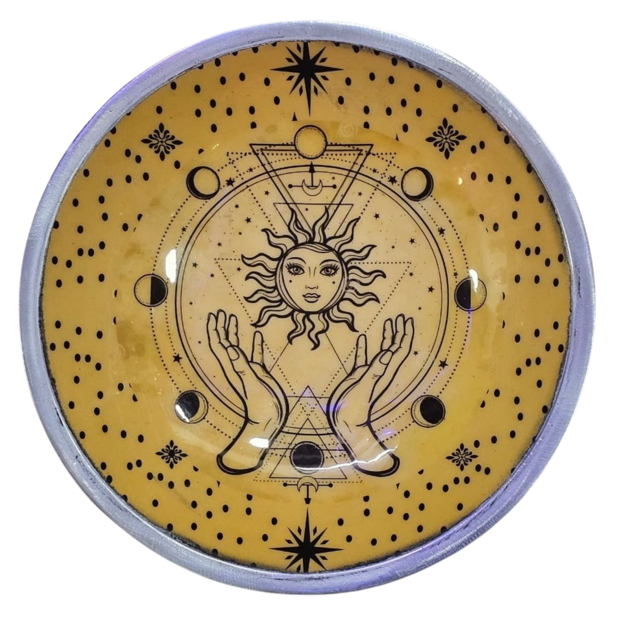 ☀️ Solar Goddess Offering Plate – Il Piatto della Dea del Sole