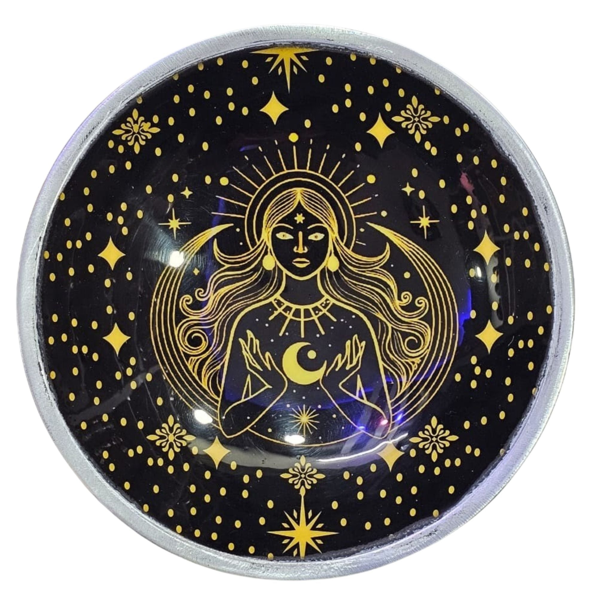 🌑 Hekate’s Celestial Offering Plate – Il Piatto della Dea delle Stelle