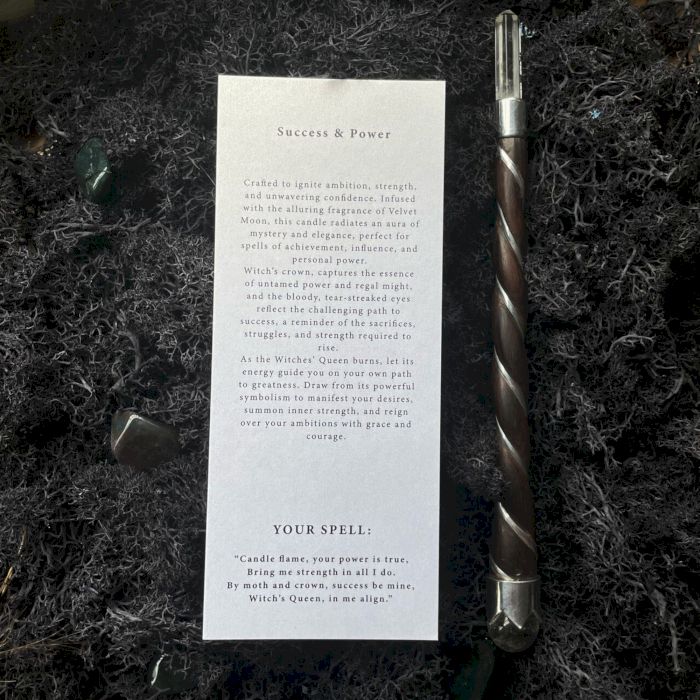 Ancient Witch | Candela Purificante – Regina delle Streghe 👑 Potere, Ambizione e Successo Personale