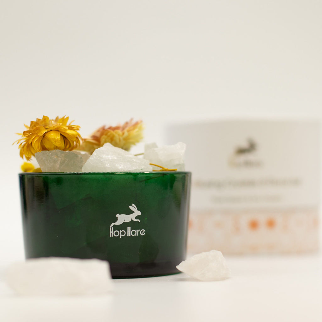 The Lion – Diffusore Rituale con fiori secchi e Quarzo Ialino ✨ ENERGIA