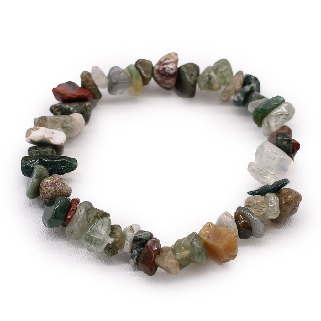 Bracciale Agata Muschiata – Energia di Crescita e Connessione con la Natura 🌅