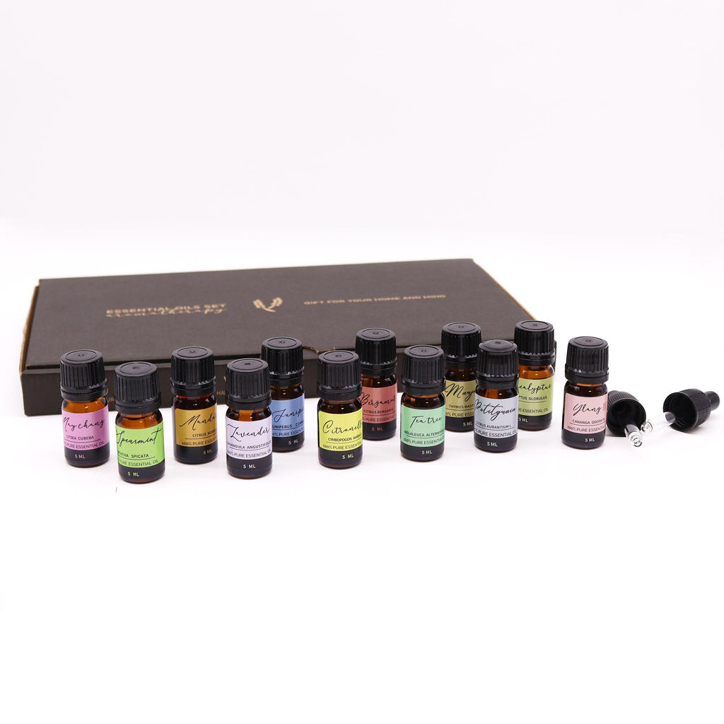 ✨ Set di 12 Oli Essenziali – Il Rituale Aromatico per Corpo, Mente ed Energia - PRIMAVERA 🌸