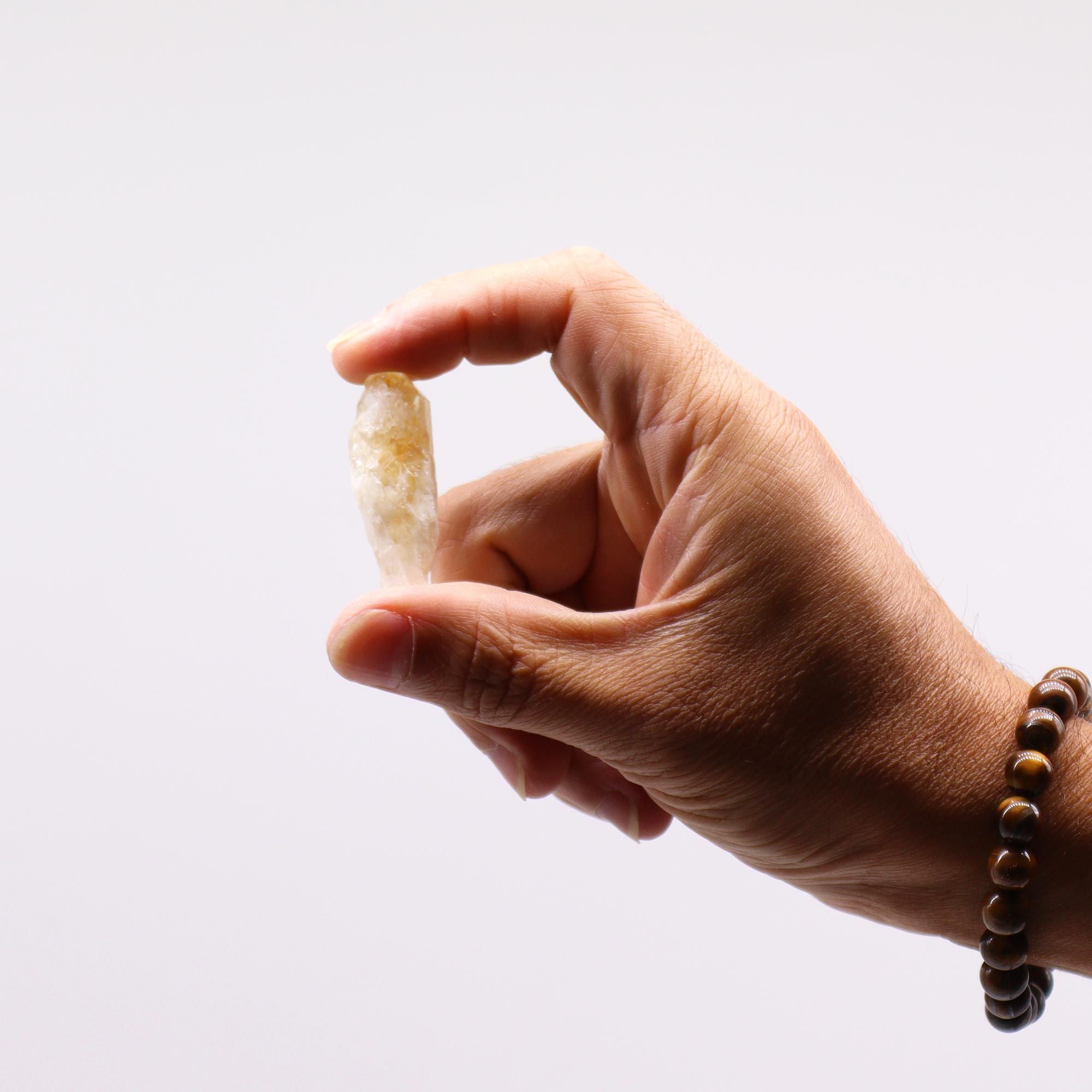 Punte Grezze di Citrino Topazio – Gemme del Sole Radiante ☀️