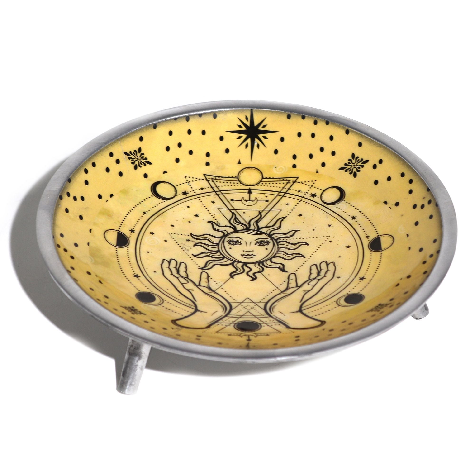 ☀️ Solar Goddess Offering Plate – Il Piatto della Dea del Sole