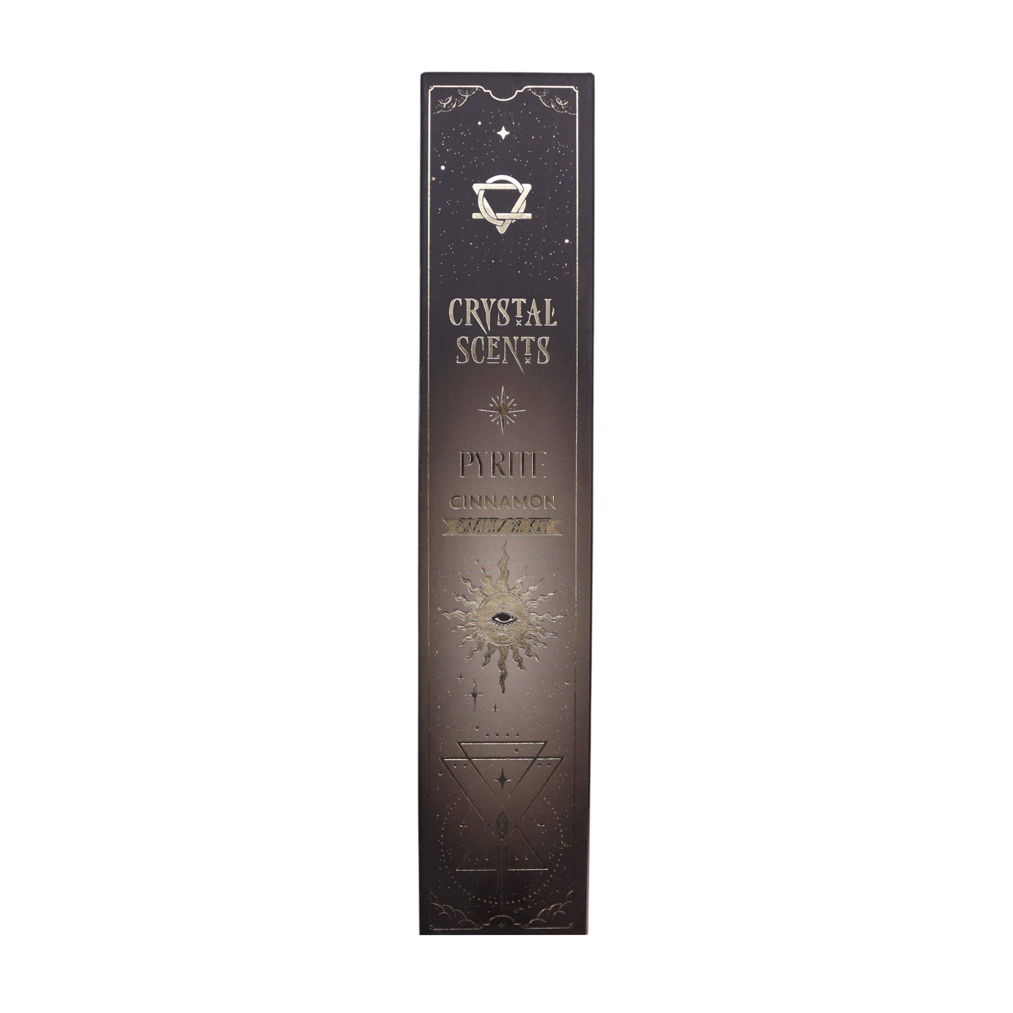 Pyrite Crystal Scents Smudge Incense - Cinnamon