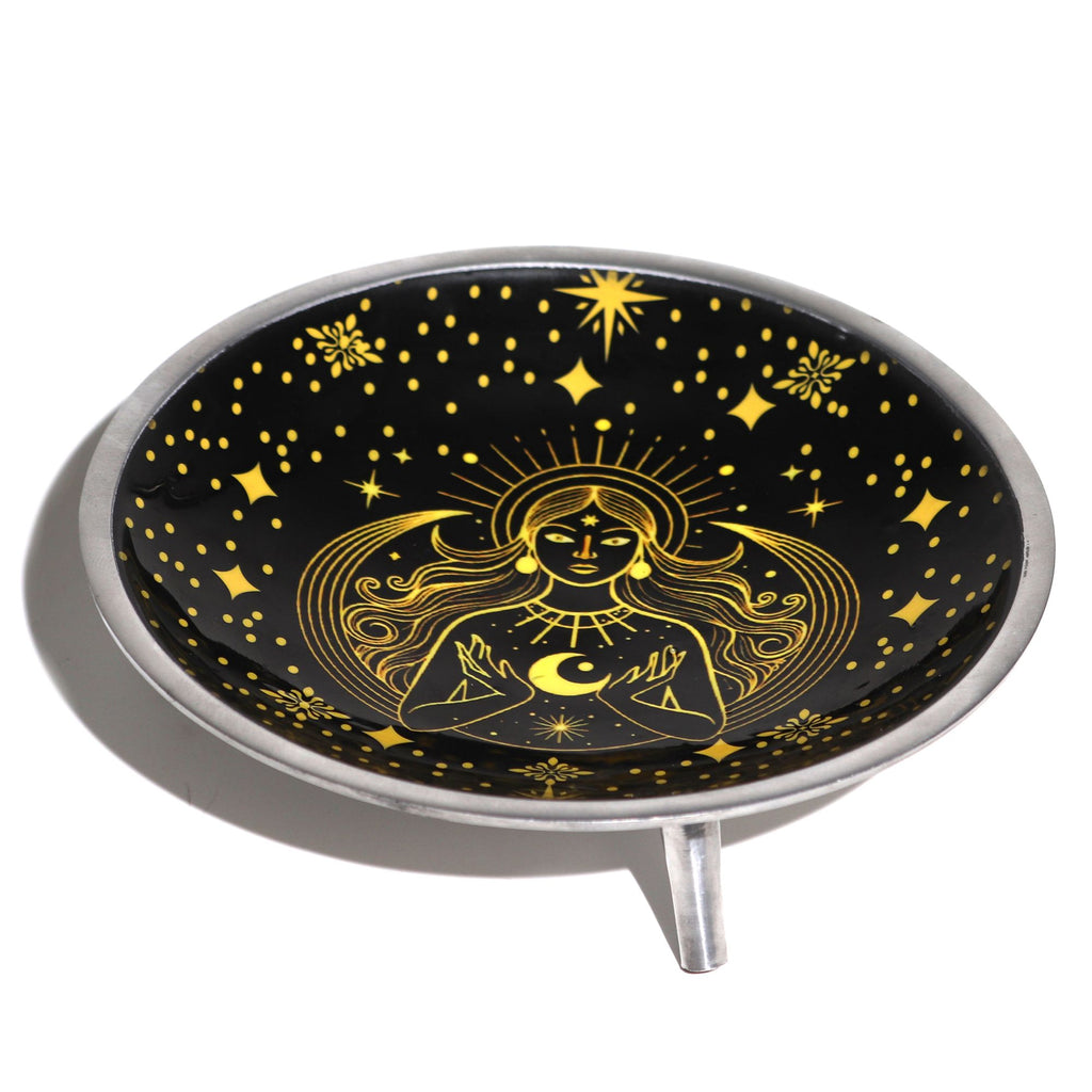 🌑 Hekate’s Celestial Offering Plate – Il Piatto della Dea delle Stelle