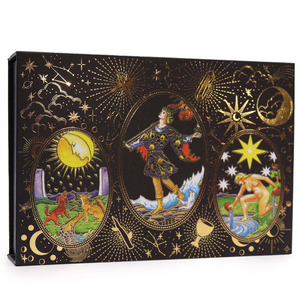 Tarot Ritual Gift Set Nero & Oro