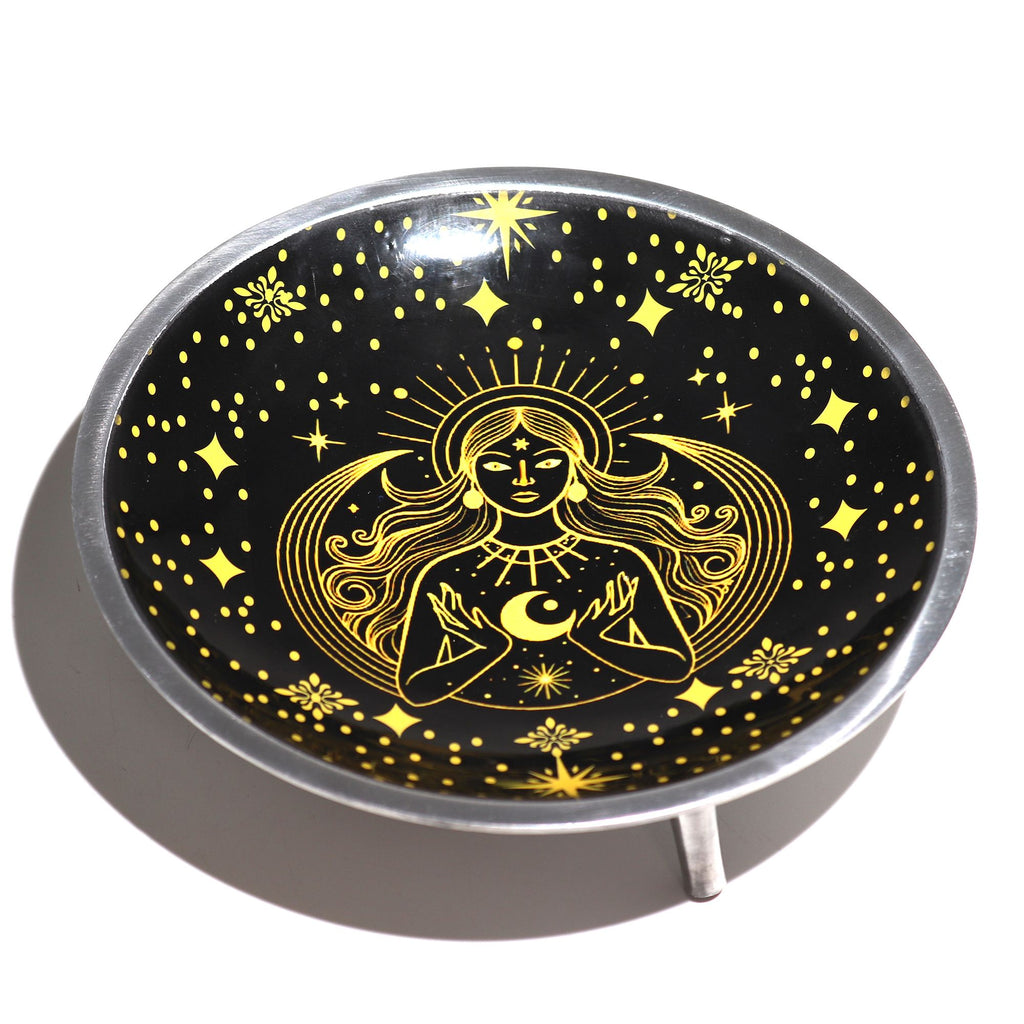 🌑 Hekate’s Celestial Offering Plate – Il Piatto della Dea delle Stelle