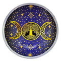 🌒 Triple Moon Ritual Plate – Il Piatto della Dea della Trasformazione