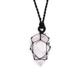 Collana della luna | Quarzo di rocca legato 🤍