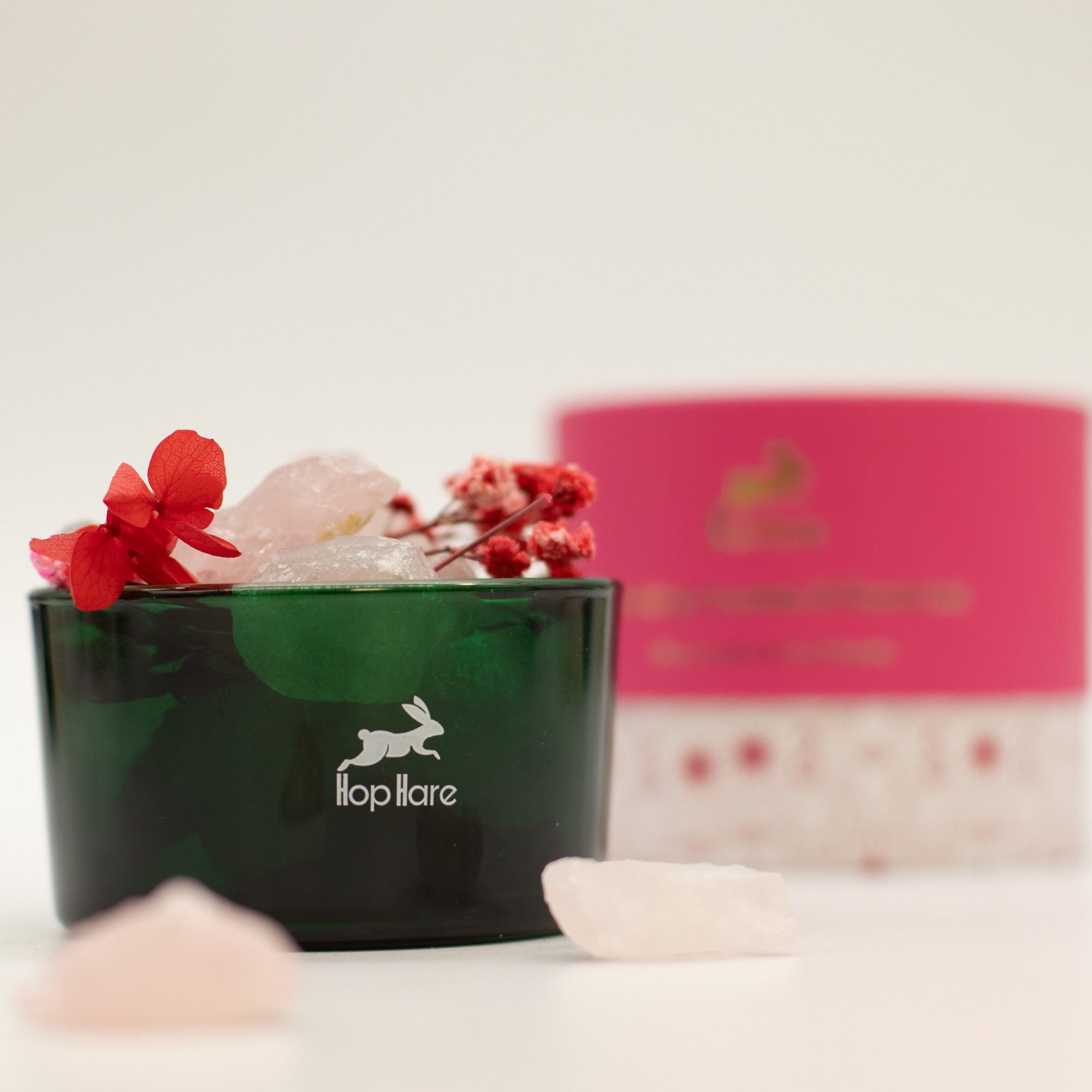 The Lovers – Diffusore Rituale con fiori secchi e Quarzo Rosa 💖 AMORE