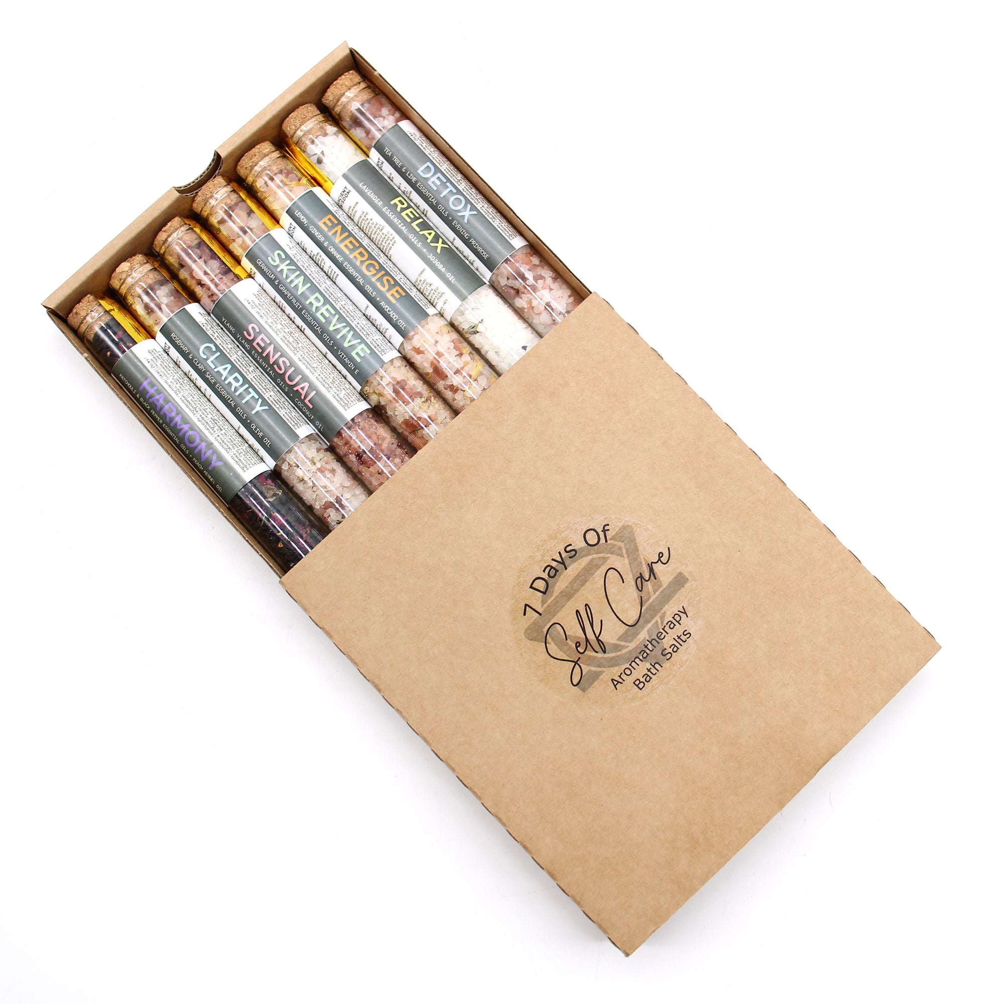 🌟 Rituale dei 7 Giorni – Bath Salts in Vials “Goddess Glow Collection” ✨