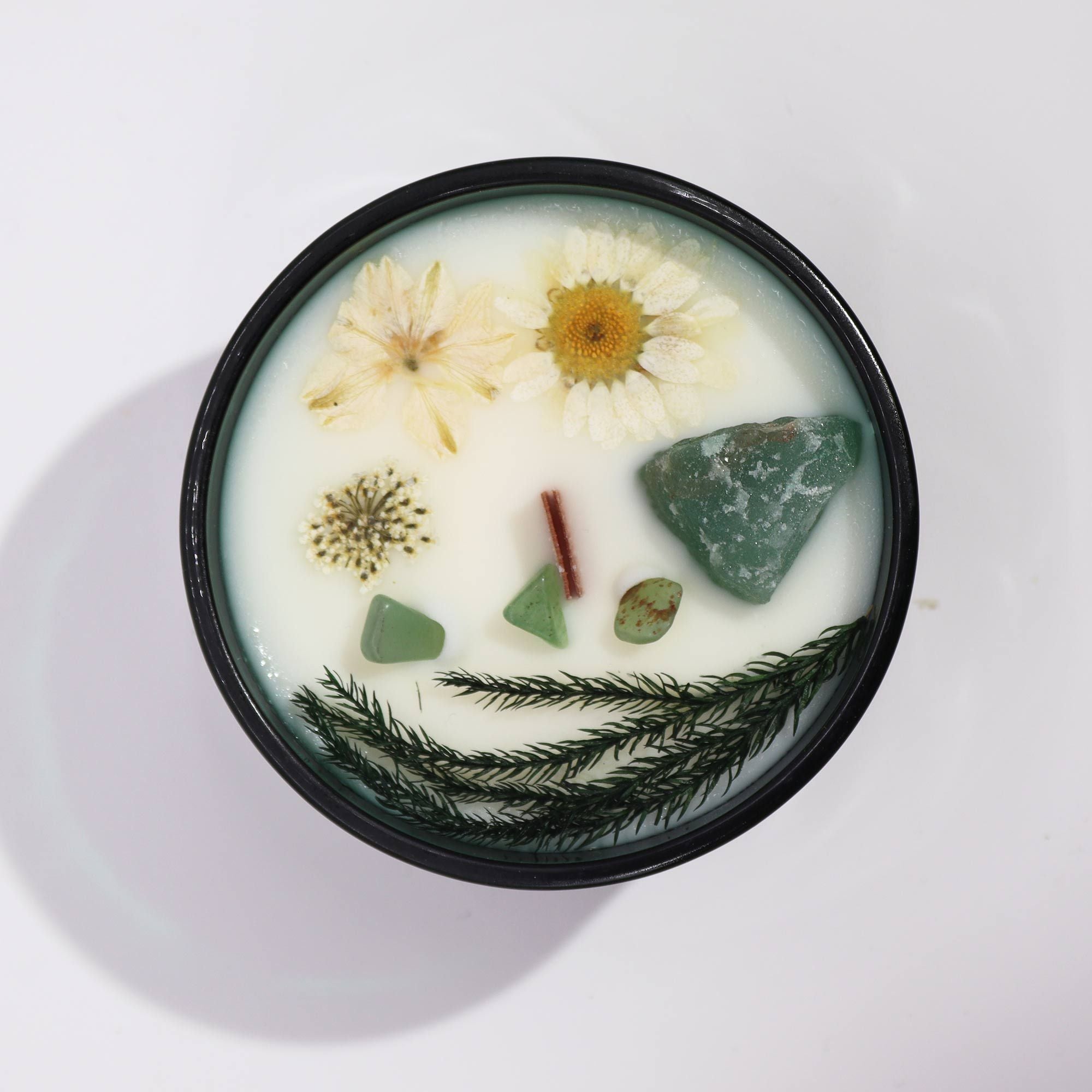 🪄 “Il Mago – Candela Magica di Hermes” – Menta Incantata e Giada Verde 💫