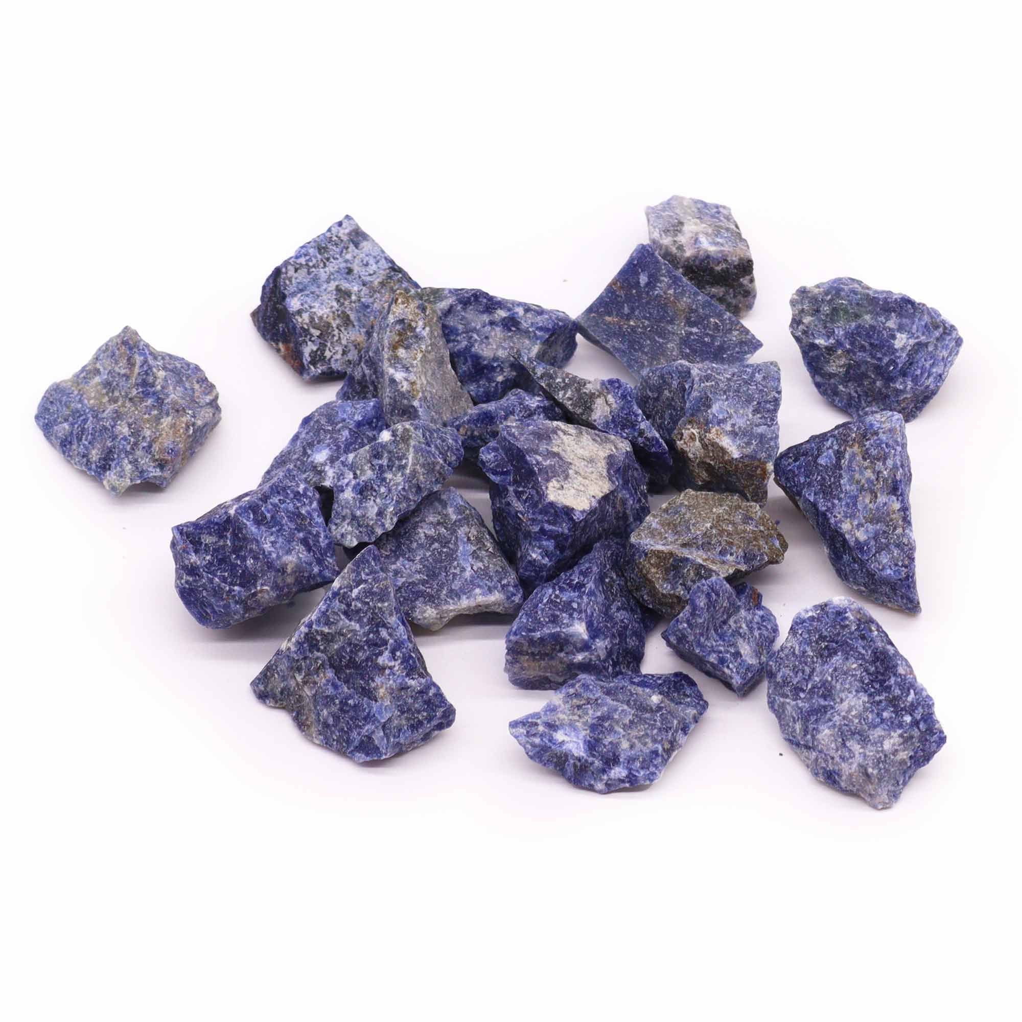 Cristalli Grezzi di Sodalite – Abbraccia il Blu Mistico 🌌