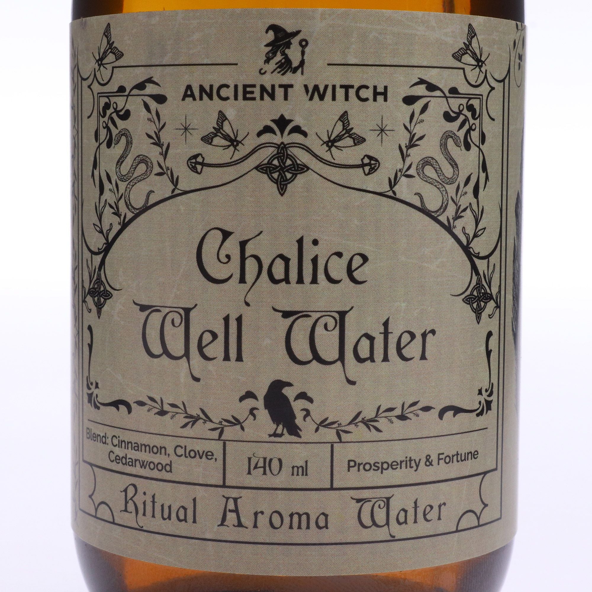 Ancient Witch Ritual Water - Chalice Well Water
