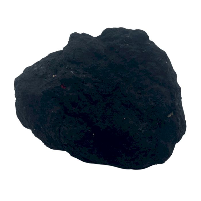 Coloured Calsite Geodes - Black Rock - Dark Red