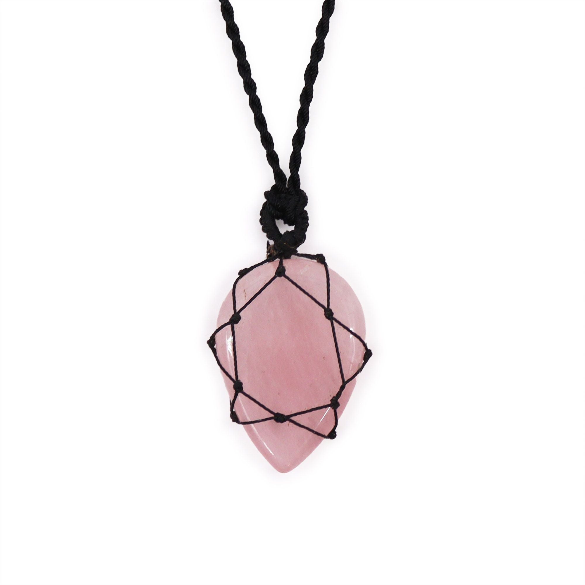 Collana Venere | Quarzo rosa legato 💖