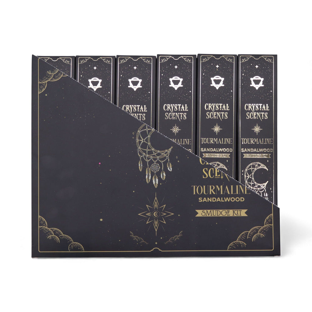 Tourmaline Crystal Scents Smudge Incense - Sandalwood