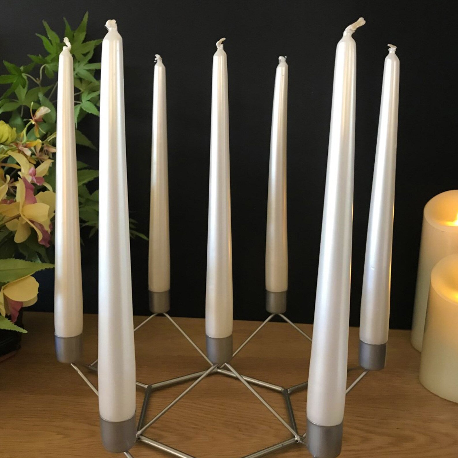 Candele Ritual coniche | PERLA 🦪