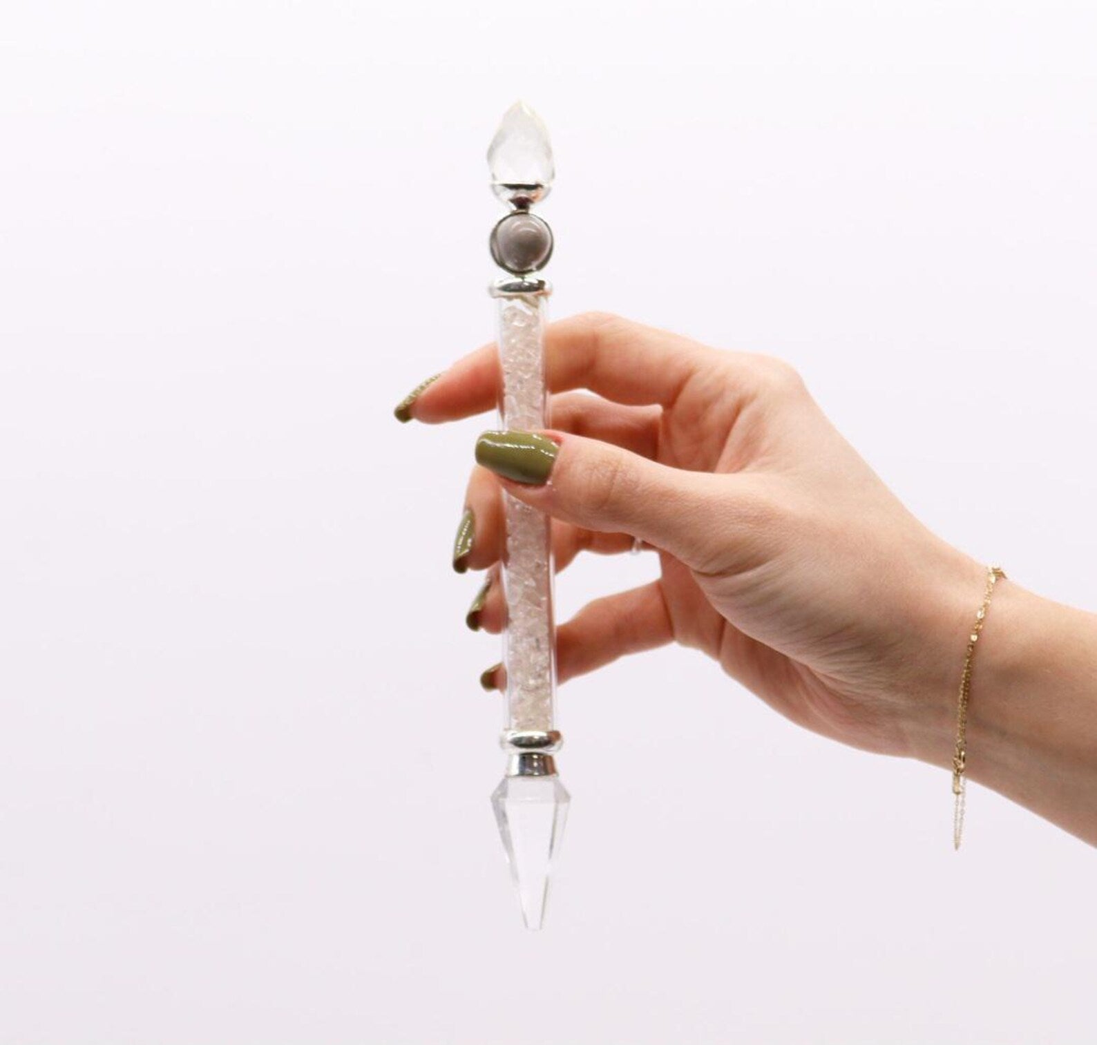 Bacchetta Magica Shiva Lingam | Quarzo Ialino 🤍